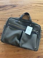 Mismo Aktentasche army khaki braun