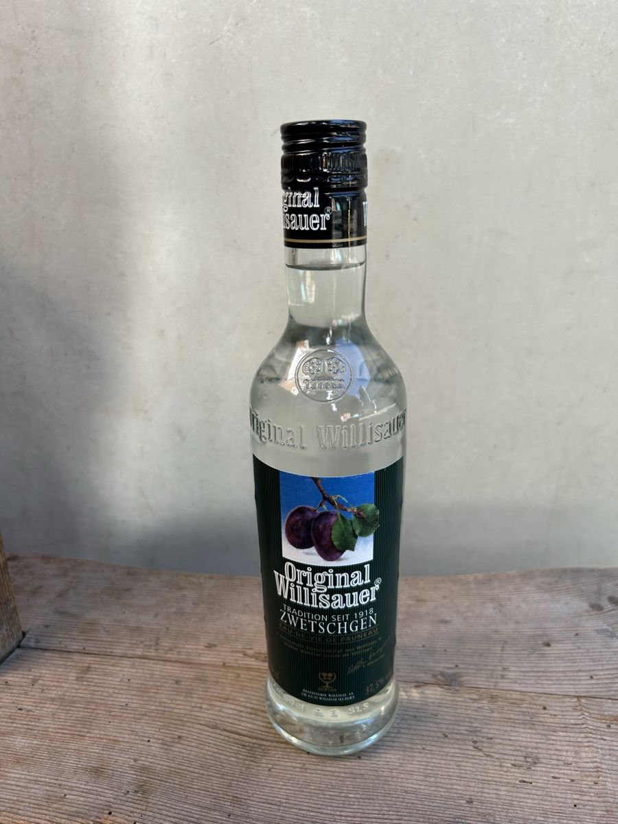 Bevande alcoliche: Original Willissauer Zwetschgen Schnaps 70cl leer – Usato da Bern venduto da wal_qv9w