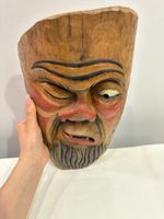 Bündner Handgeschnitzte Maske