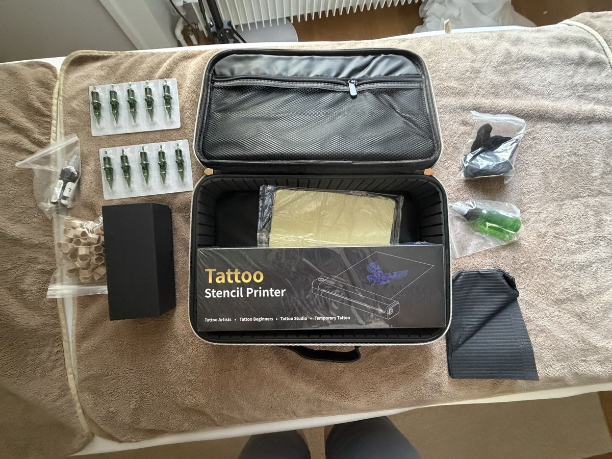 Ferri: Hochwertige Tattoo Anfänger Set !! – Nuovo e nell'imballaggio originale da Biel Bienne venduto da annyy5 8