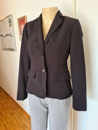 Business Blazer Jacke Original Calvin Klein Gr. S schwarz