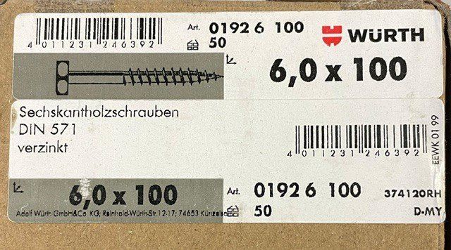 Tutti gli attrezzi: Holzschrauben – Nuovo (secondo la descrizione) da Dallenwil venduto da lisibach03 2