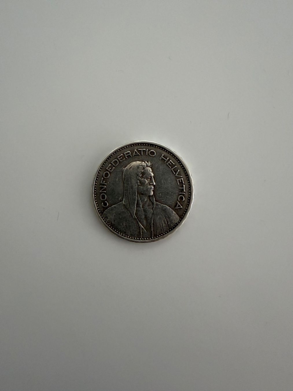 Alle Münzen: Pièce de 5 CHF 1931 en argent – Gebraucht aus Cormondrèche von rap_5r5j 1
