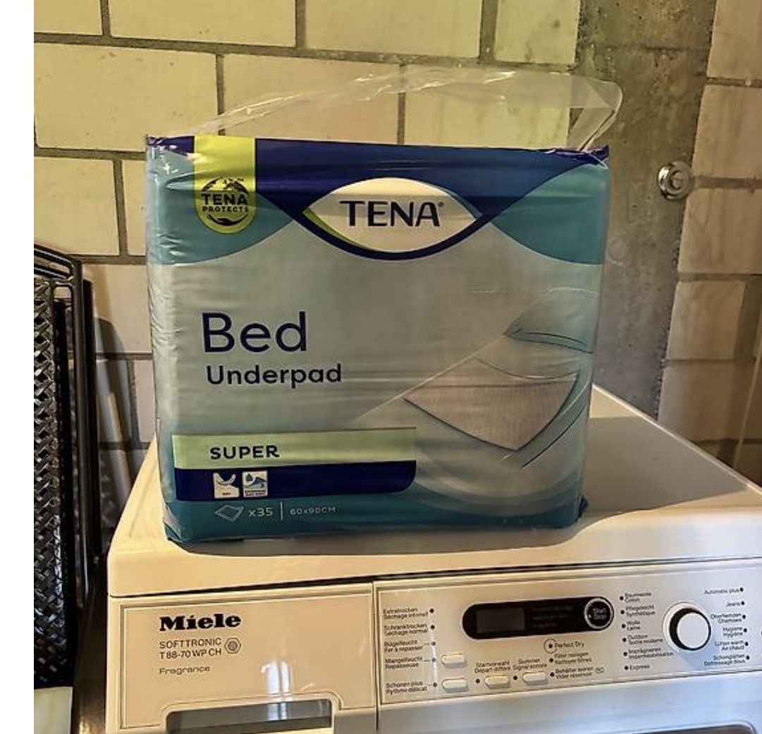 Prodotti di pulizia: TENA Bed Underpad SUPER Urinauflagen – Nuovo e nell'imballaggio originale da Heiden venduto da rechtsklick