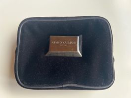 Giorgio Armani Kosmetiktäschchen, samten, schwarz