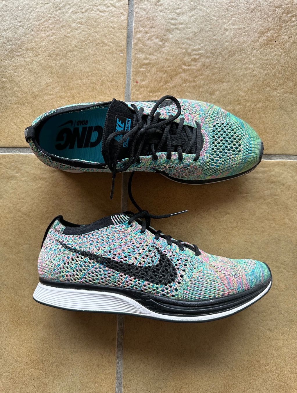 Nike Scarpe da uomo: Nike Flyknit racer – Usato da Duillier venduto da sab_17