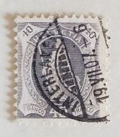 MA471) 76F, Stehende Helvetia Rundstempel Kt. 55.-