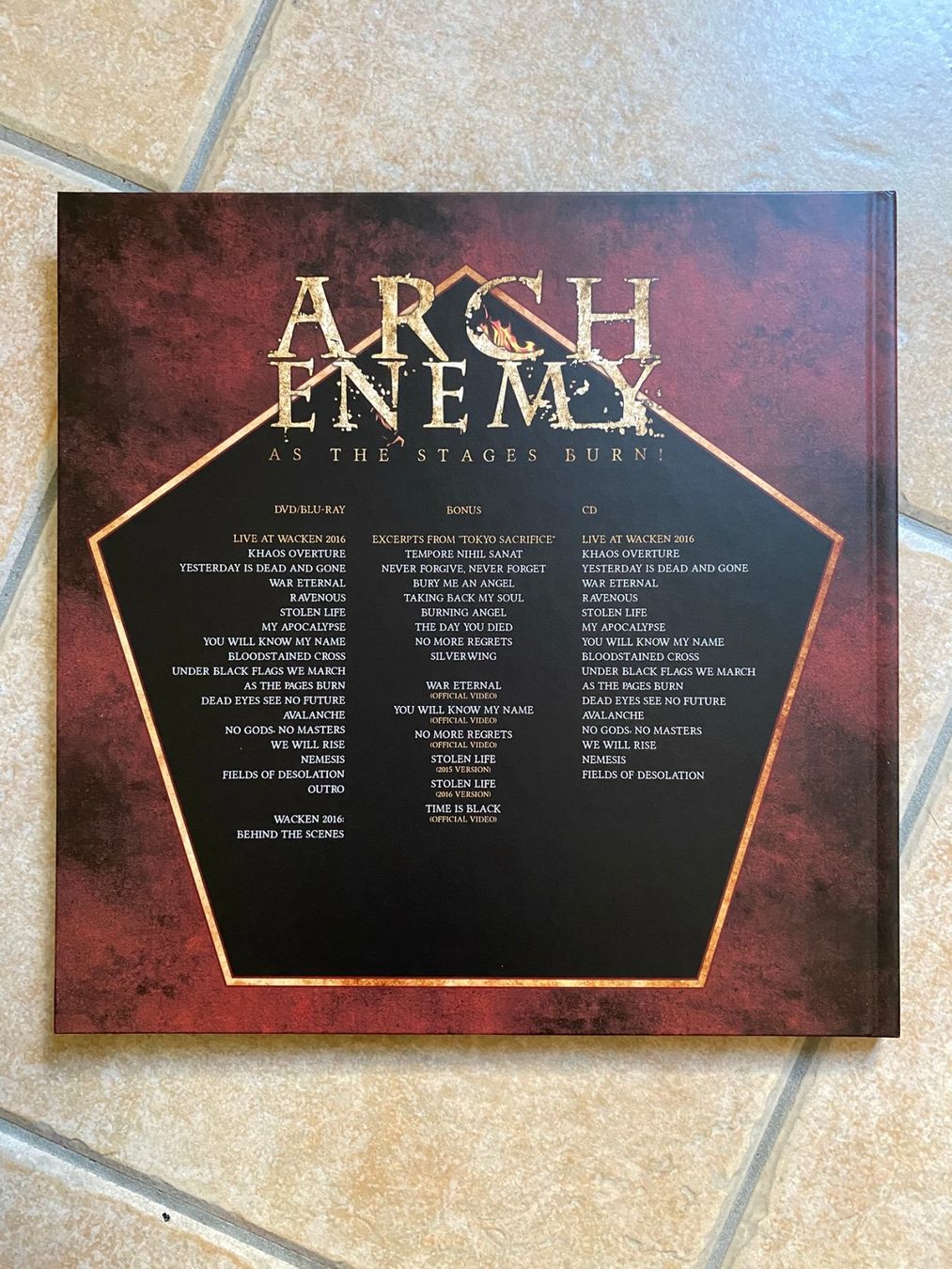 CDs: Arch Enemy | As the Stage Burn ! || Box set, Limited edition – Gebraucht aus Monthey von fel_8fp5 3