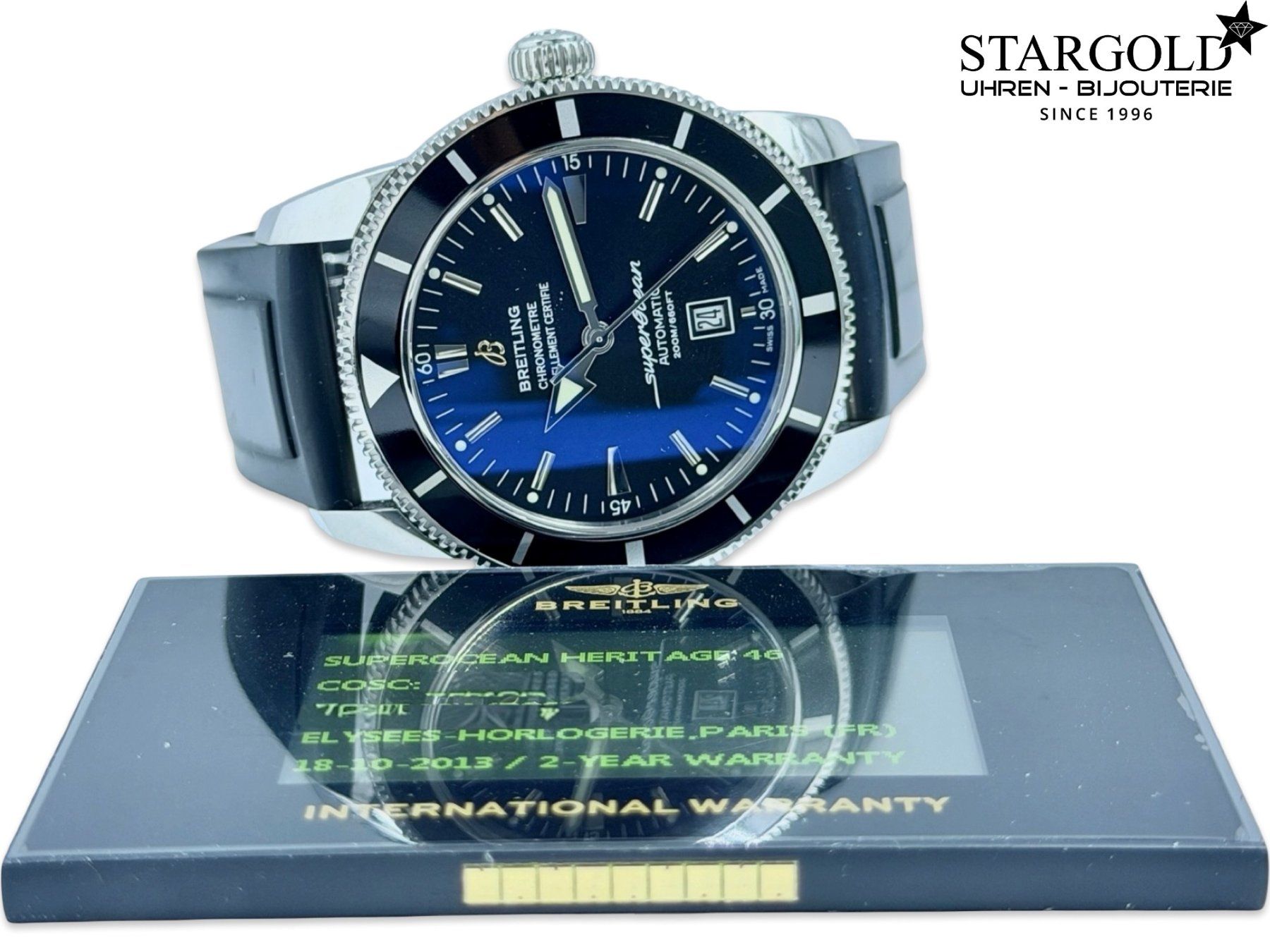 Breitling Orologi: Breitling Superocean Heritage 46 - A1732024/B868 – Usato da Zürich venduto da Stargold-Uhren 8