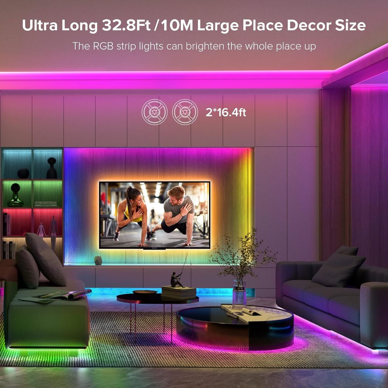 Ghirlande e barre luminose: LED Strip 10M – Nuovo e nell'imballaggio originale da Nuglar venduto da SaleRitter 2