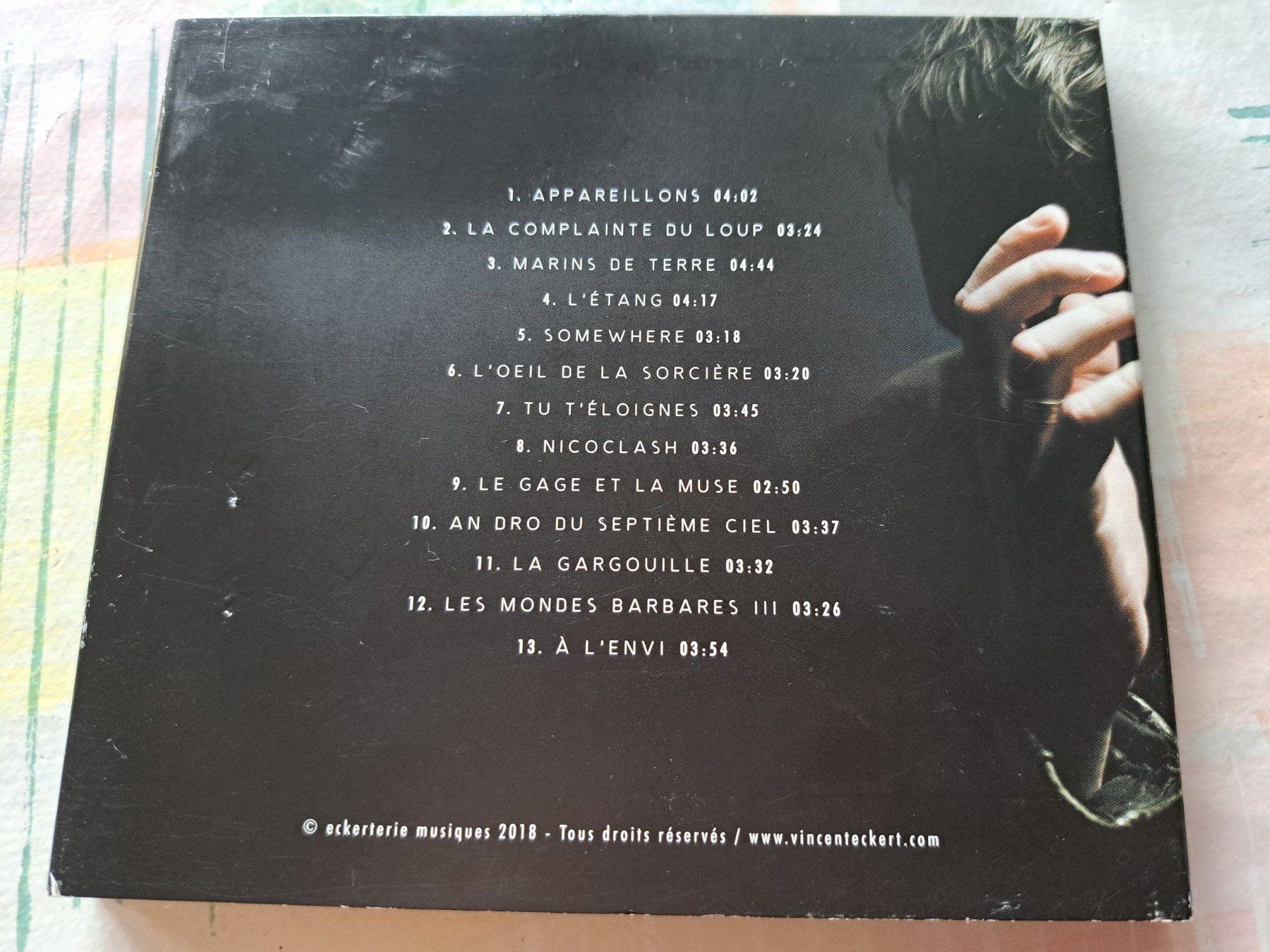 CDs: Cd Vincent Eckert - Appareillons  – Gebraucht aus Pully von bro_n52j 1