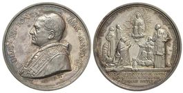 Rom, Pius XI., Silbermedaille AN II (1923)