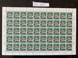 1962 Pro Juventute Bogen Nr. 194 postfrisch ungestempelt **