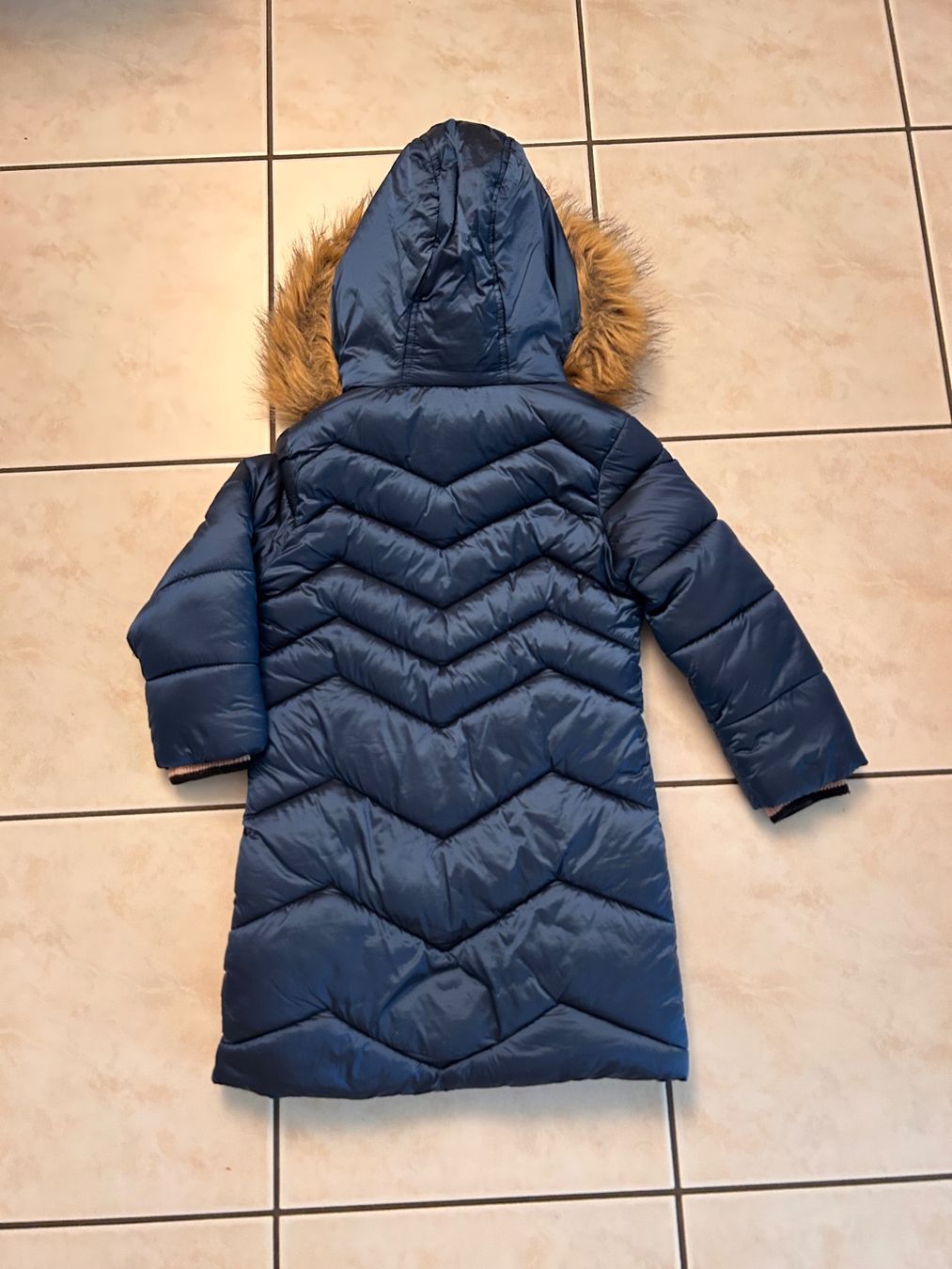 Giacche & Cappotti: Wintermantel blau Gr. 104 – Usato da Alpnach Dorf venduto da tri_nf5d 1