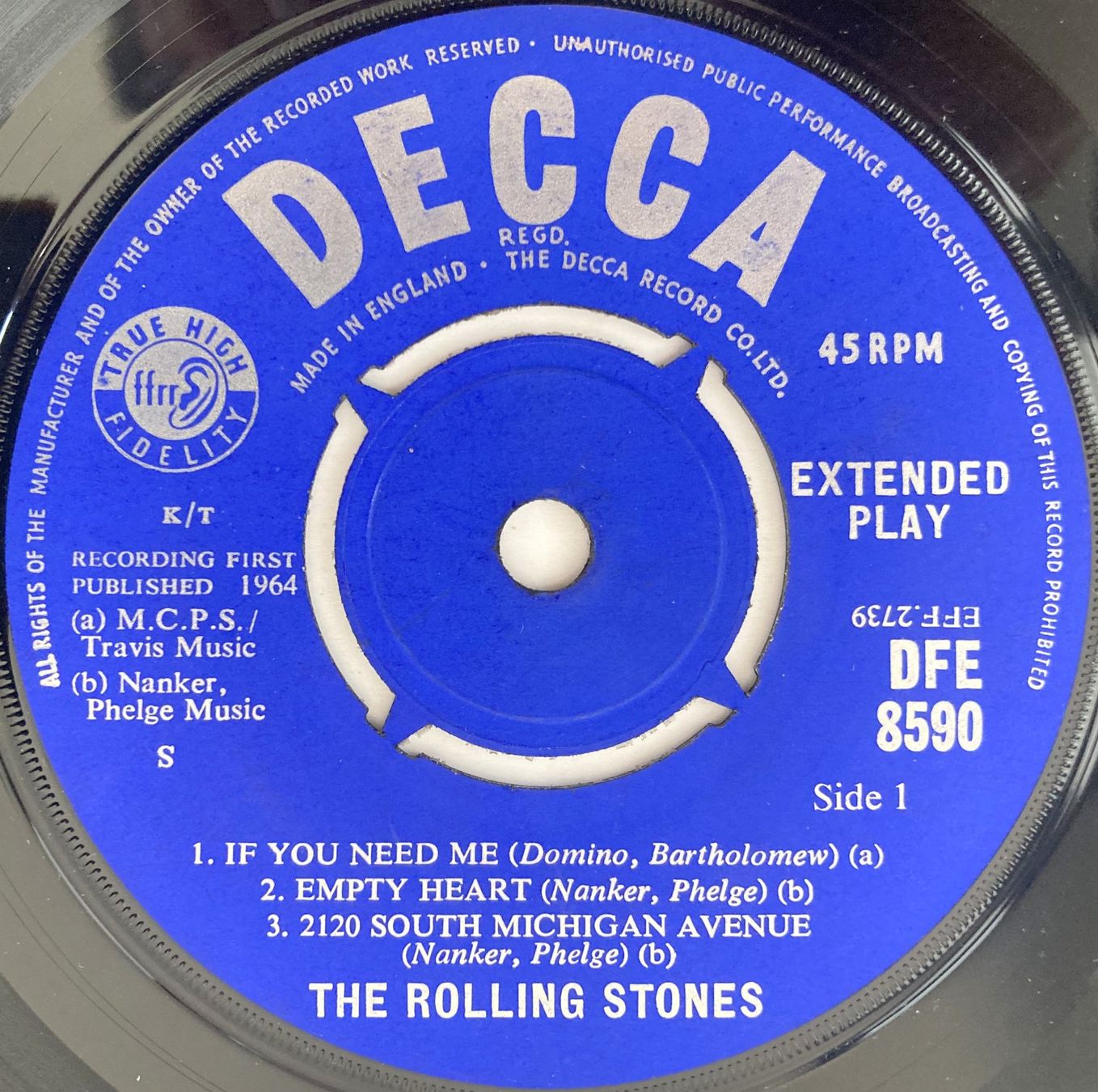 Schallplatten: ROLLING STONES - FIVE BY FIVE – Gebraucht aus Bottens von hotter-than-hell 2