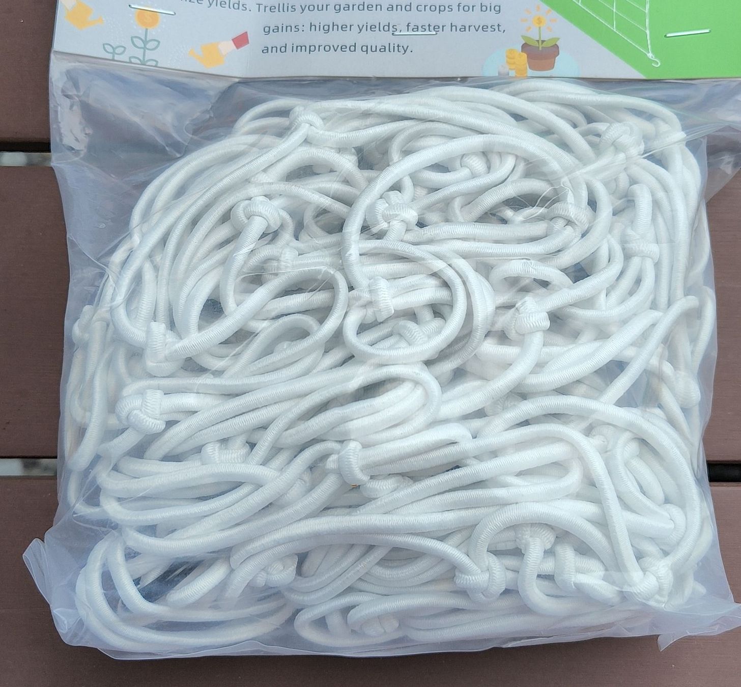 Wandhalterungen: Pflanzennetz weiss unbenutzt – Neu und originalverpackt aus märstetten von jjelia