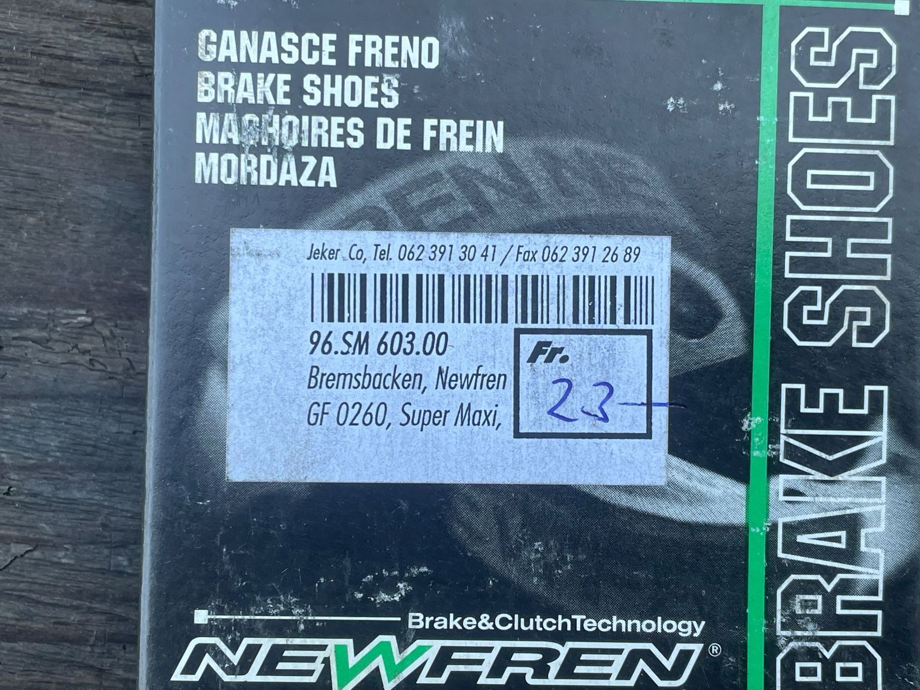 Puch Mofas: Mâchoires frein Puch. – Neu und originalverpackt aus Leytron von ACLEONARD01 1