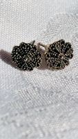 Ohrstecker Blumen Design vintage Optik guter Zustand