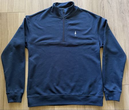 Nikin sweater Quarter zip bleu neuf 
