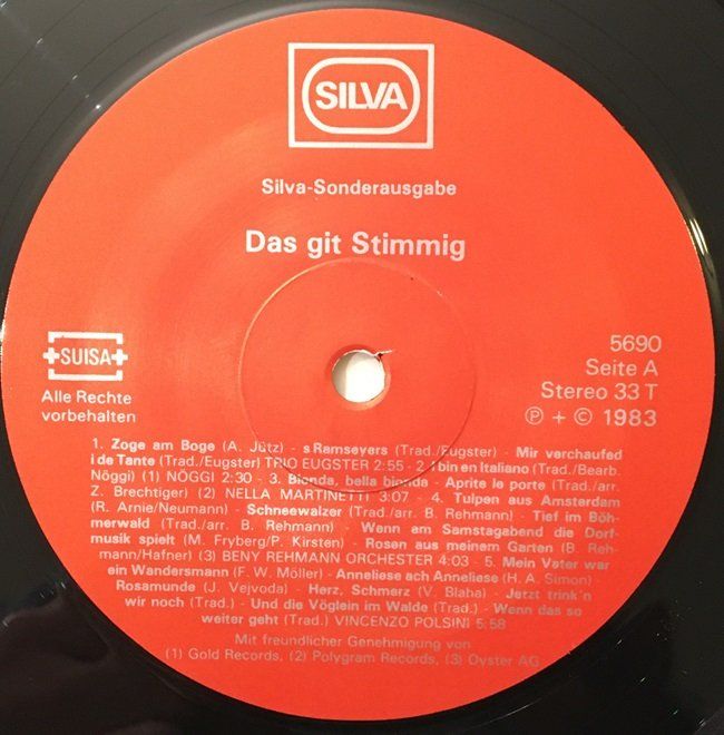 Vinyles: Das git Stimmig (LP) – D'occasion à Grüningen par azulmarron 2