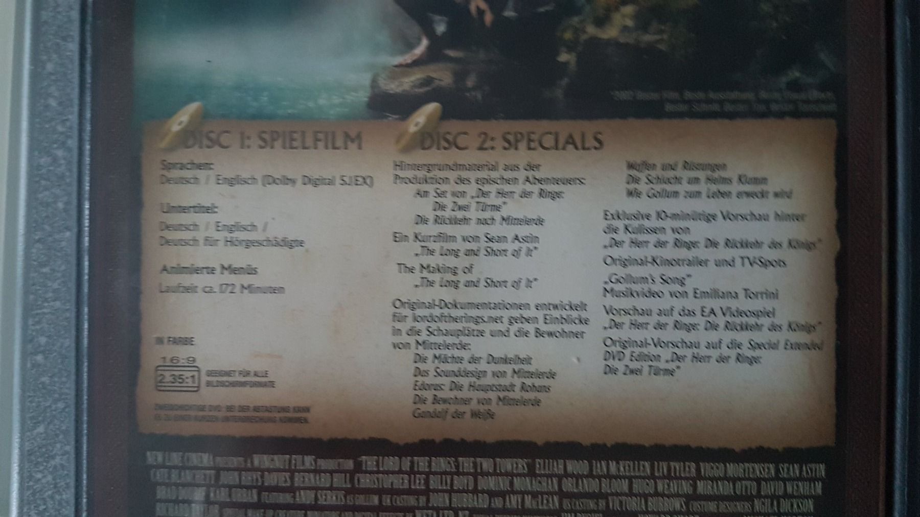 Tutti i DVDs: DVD Herr der Ringe Trilogie – Usato da Oetwil am See venduto da fineli2 1