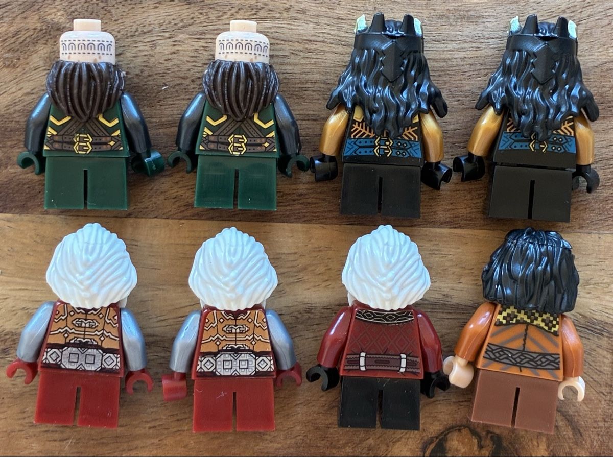Giocattoli: 8 Zwerge Minifiguren aus der Hobbit – Nuovo (secondo la descrizione) da Winterthur venduto da JayJays333 3