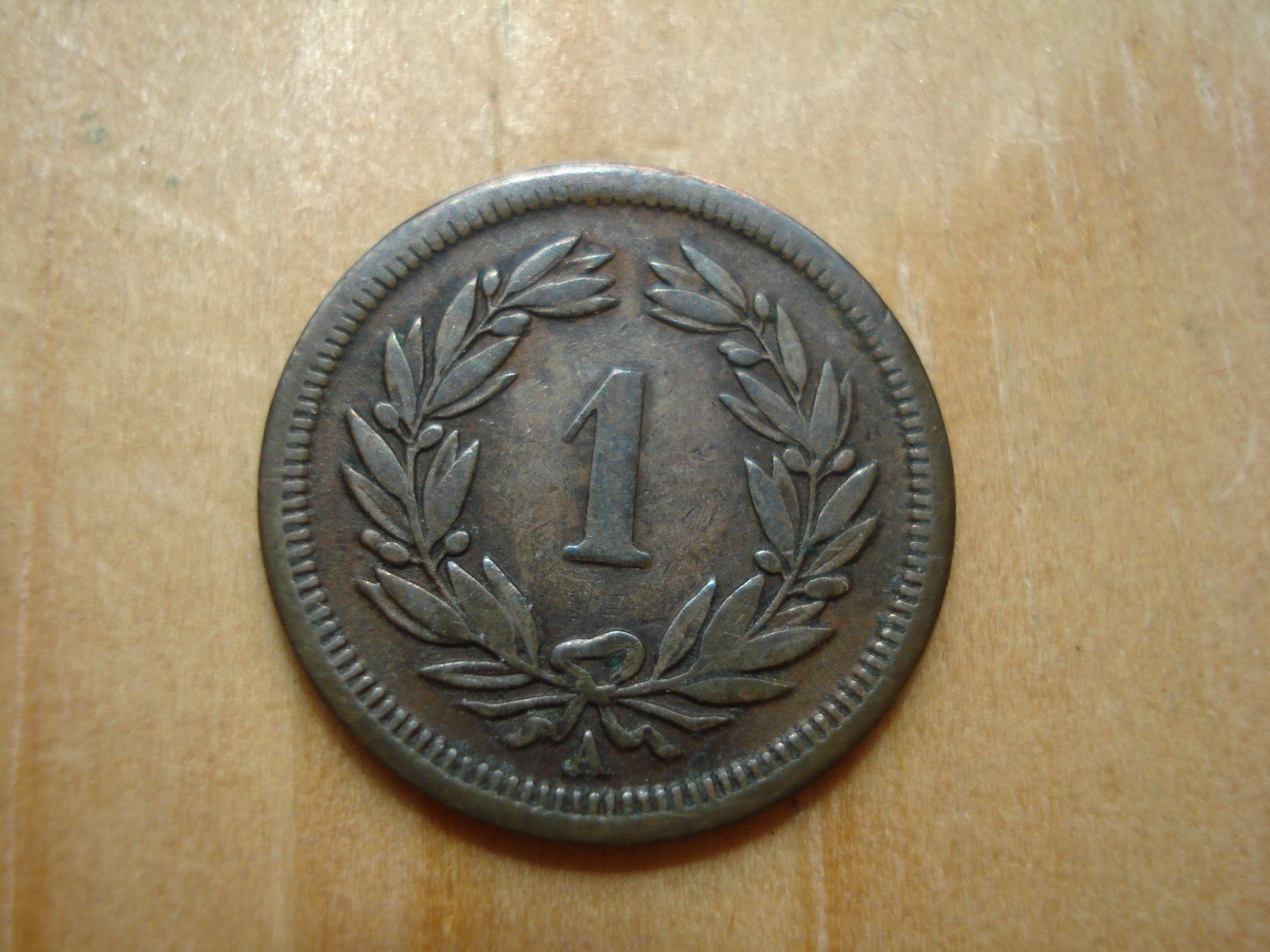 Tutti le monete: (N°5) 1 Rappen 1850 – Usato da Erlach venduto da Net-Coins 1
