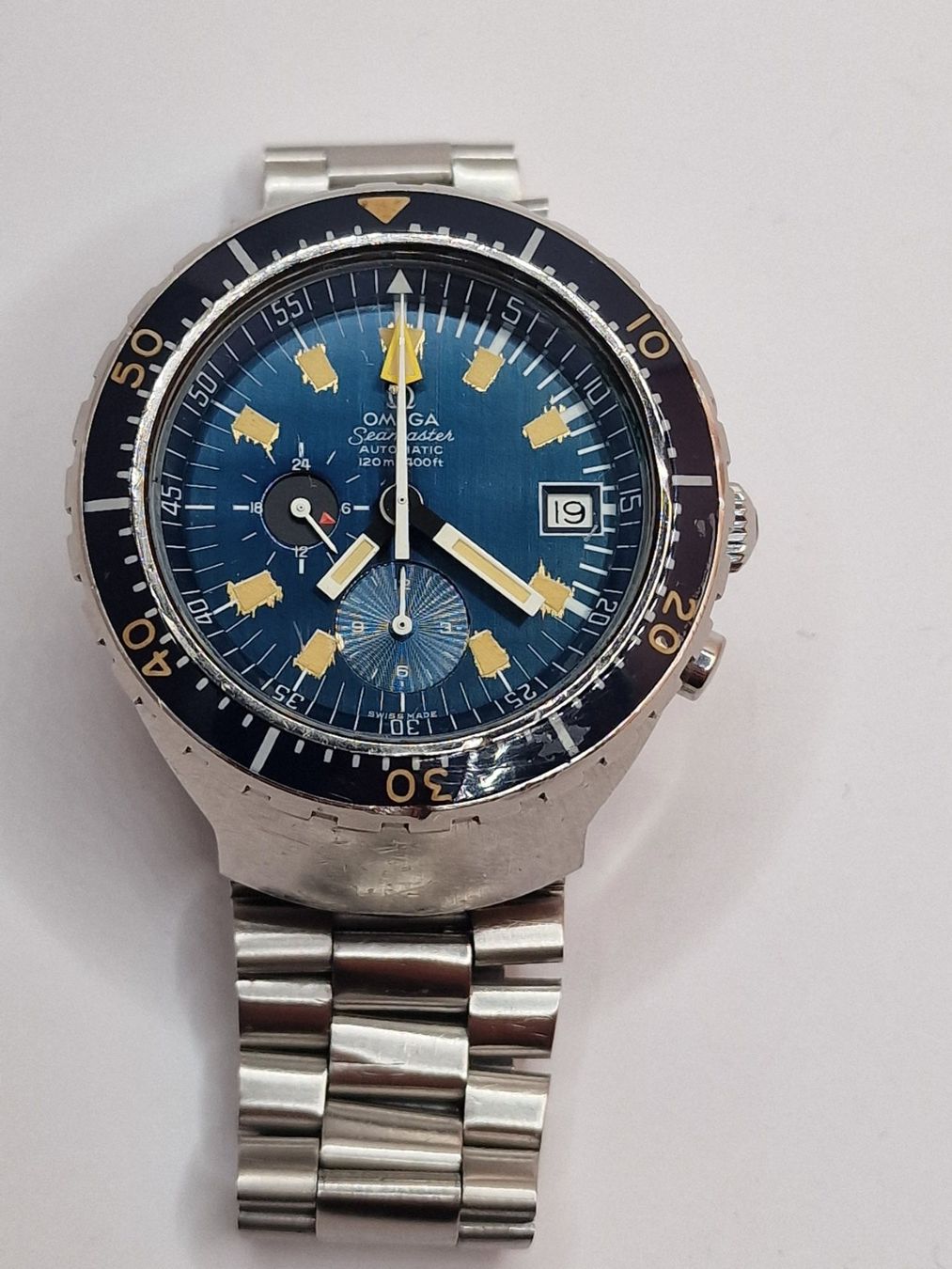 Omega Orologi: Omega Seamaster Big Blue Chronogrph – Usato da Wildberg venduto da Reunionevents