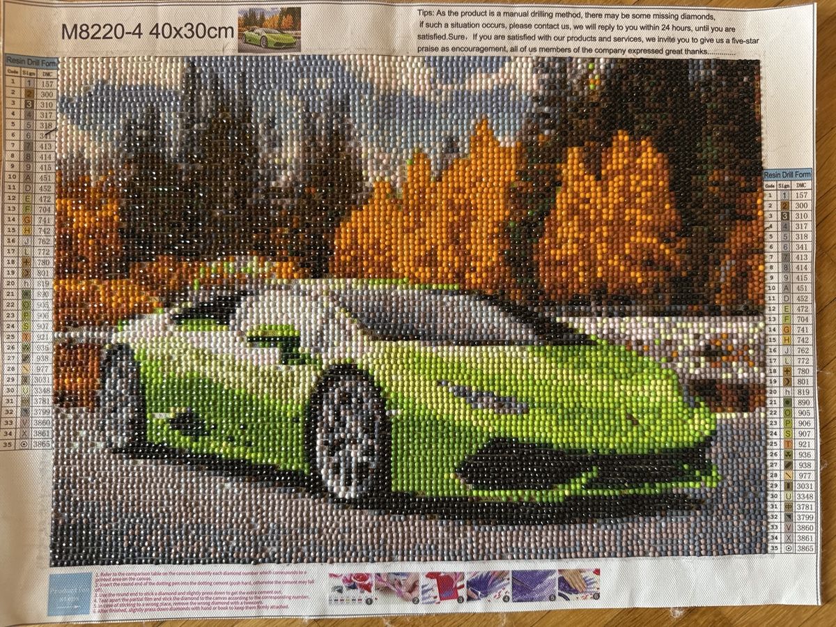 Foto & Immagini: Diamant Painting Lamborghini FERTIG  – Usato da Laupen ZH venduto da Ursleu7