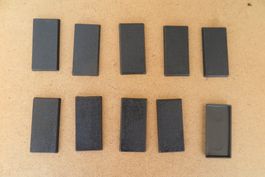 Für Warhammer: Base - 10 Bases, 25 x 50 mm