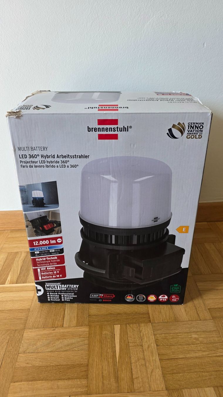 Lampade: Brennenstuhl Hybrid Baustrahler – Usato da Stäfa venduto da Msc3000