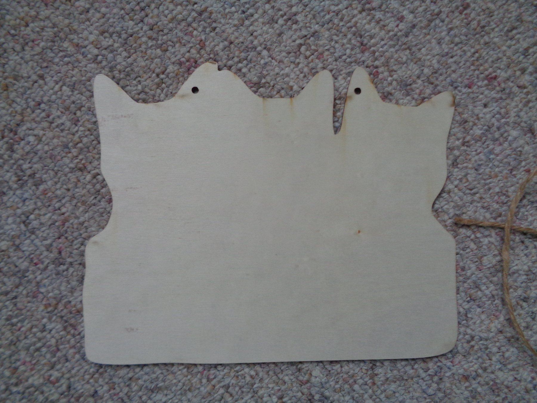 Insegne: Welcome Schild mit Siam Katzen (Holz) – Nuovo e nell'imballaggio originale da Langenbruck venduto da Gumsi 3