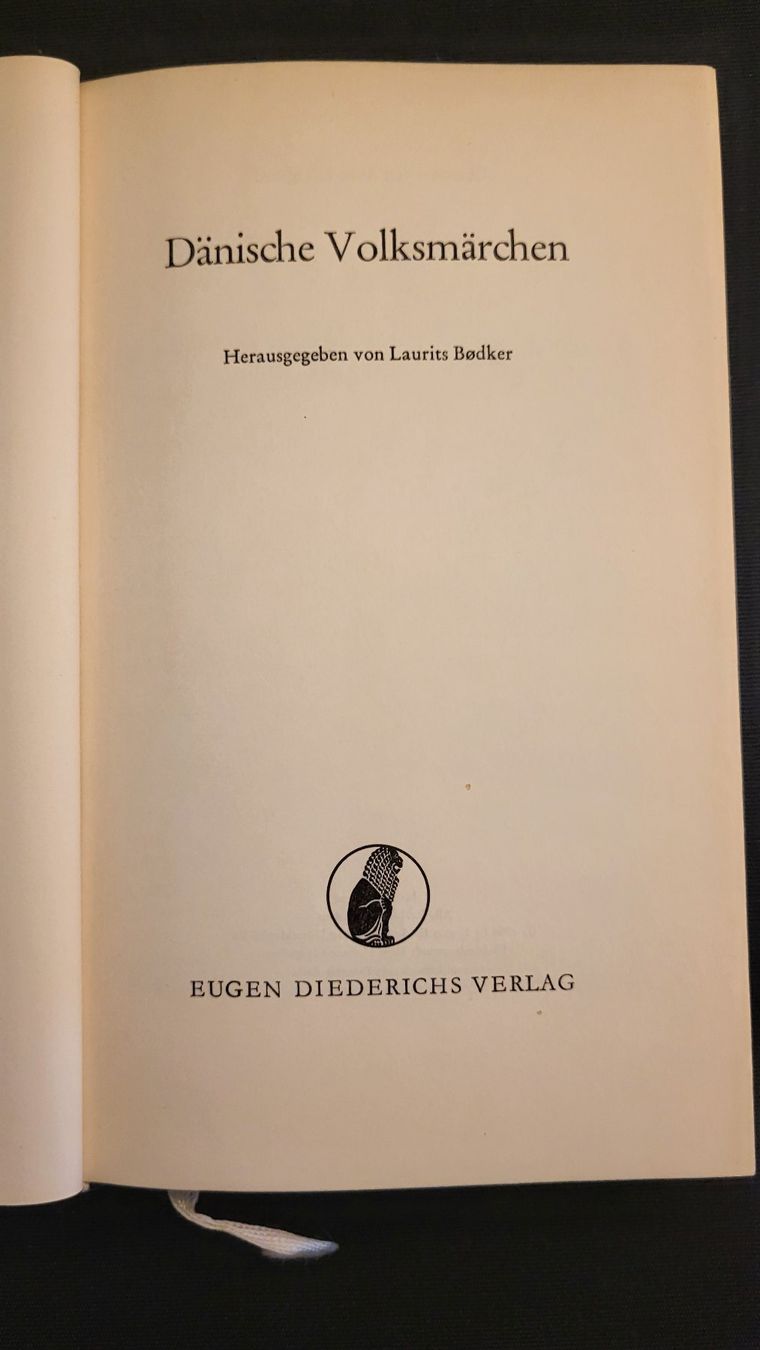 Livres: Buch DÄNISCHE VOLKSMÄRCHEN – D'occasion à Basel par spinne02 2