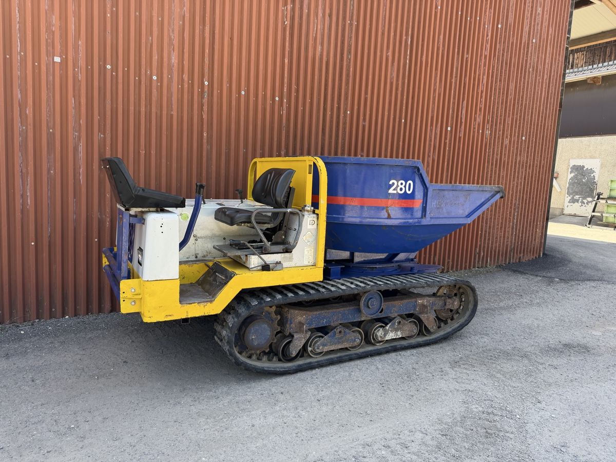 Hutter Escavatori: Huki 280 Raupendumper – Usato da Buchs SG venduto da werk96