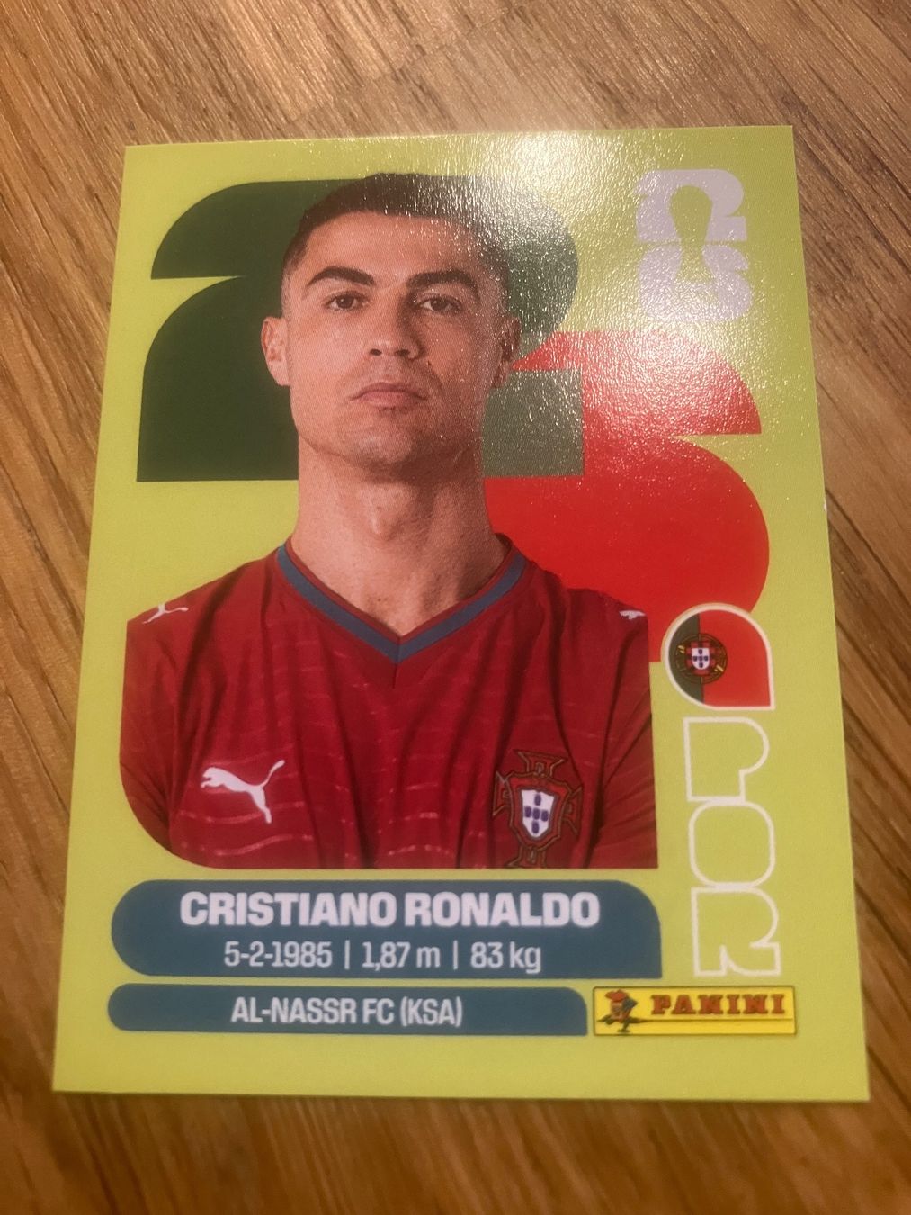 Panini Sammelbilder & Trading cards: Panini 2016: Christiano Ronaldo – Gebraucht aus Basel von Vanessas