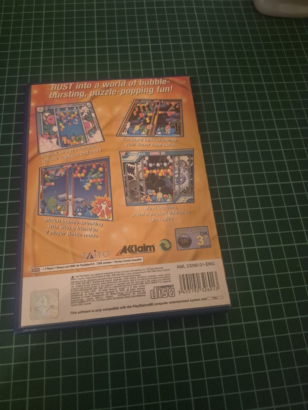 Sony Giochi: Super Bust-A-Move PS2 - Retro Gaming Fun - Used Good! – Usato da Meyrin venduto da Retro-GZ 2