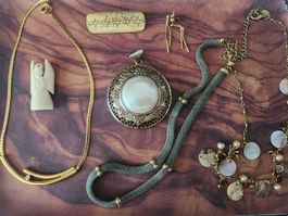 Schmuckkonvolut, Bijouterie, Spezielles Sammler Schmuck lot