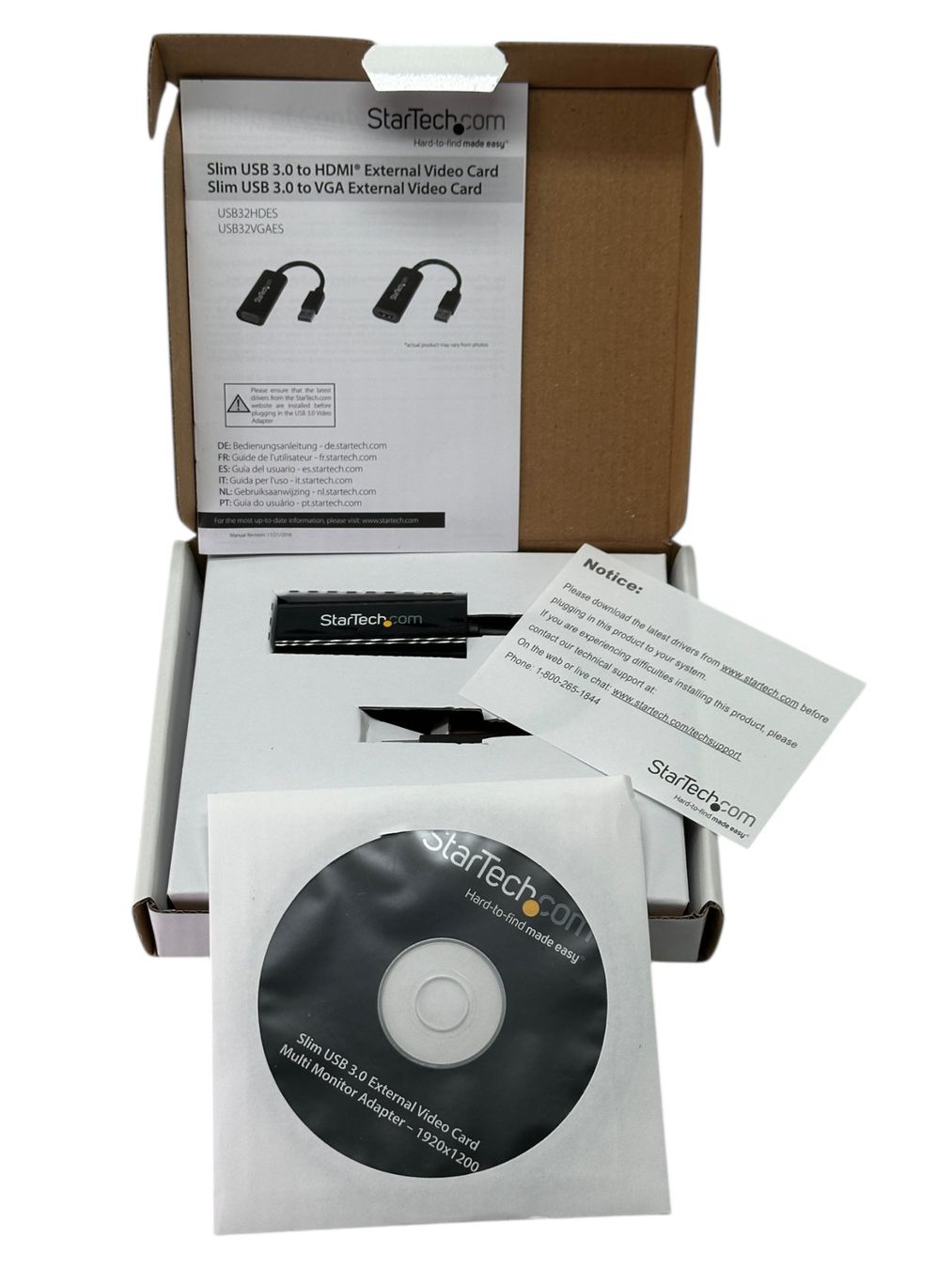 Unità & Adattatore: Carte vidéo externe USB 3.0 vers HDMI - StarTech 1920x1200 – Usato da Morges venduto da deco.vintage 6