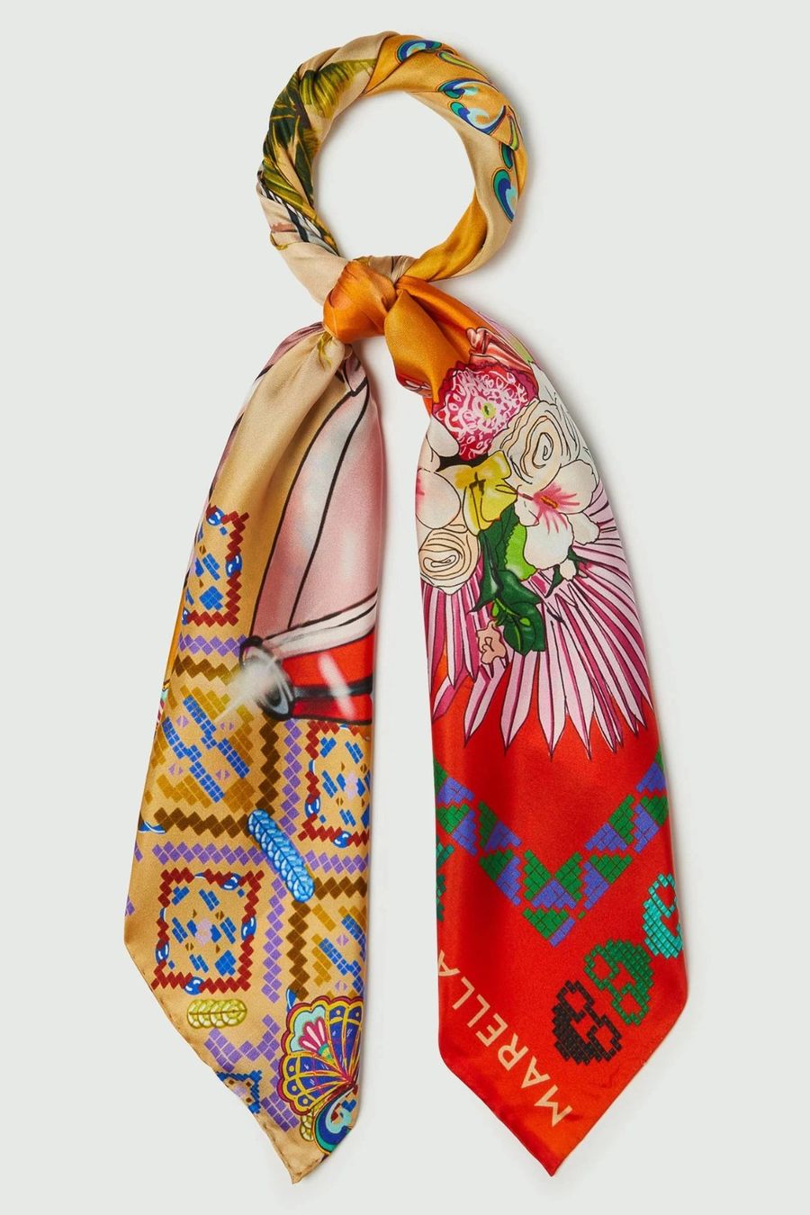 Marella Foulard & Sciarpe: New silk scarf Marella – Nuovo (secondo la descrizione) da Lugano venduto da juledo 4