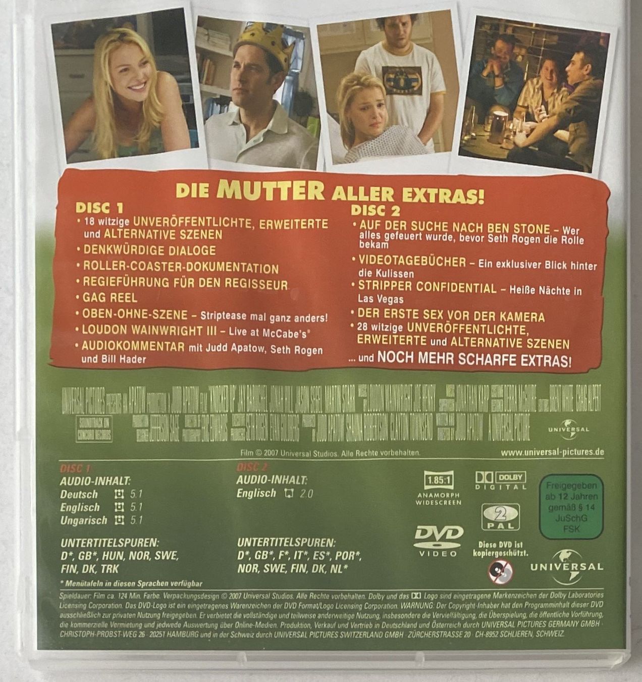 Tutti i DVDs: Beim ersten Mal, 2 Disc Special Edition – Usato da Flums venduto da Asquillo 2