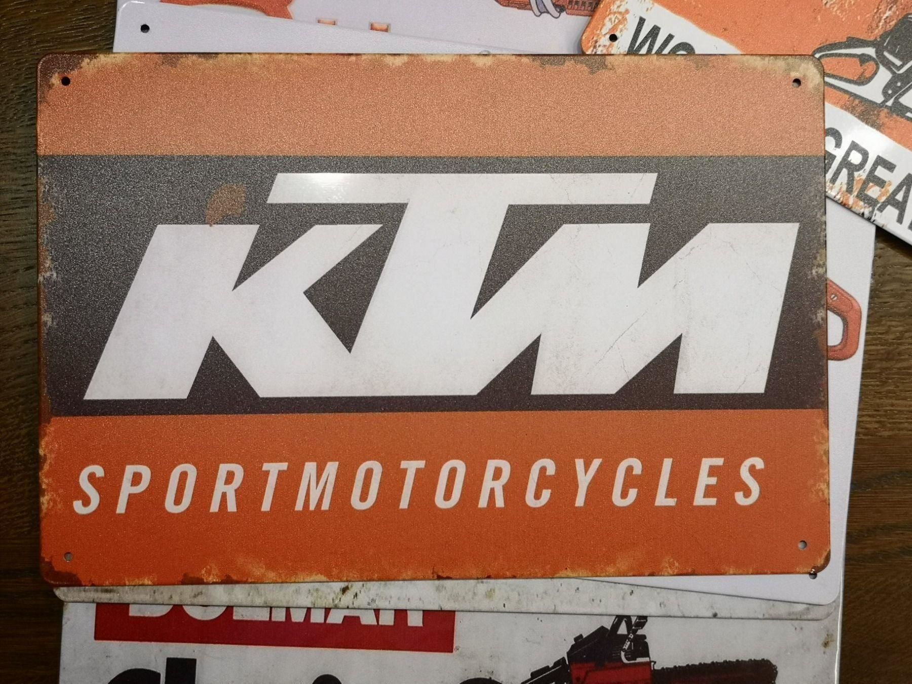 Insegne: Blechschild KTM – Nuovo e nell'imballaggio originale da Wangen SZ venduto da Charlie_Firpo
