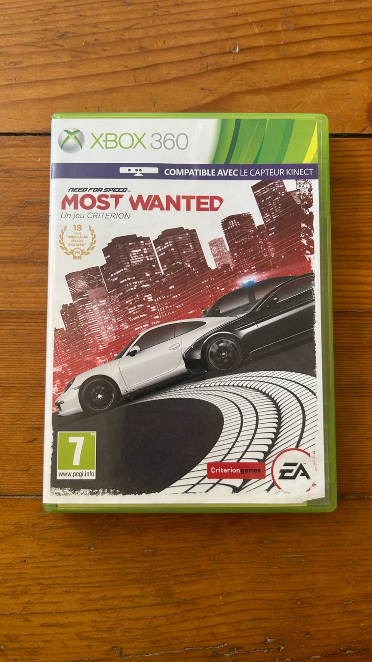 Microsoft Jeux: Need For Speed Most Wanted | Xbox 360 | Fr – D'occasion à Alle par protokollstudio