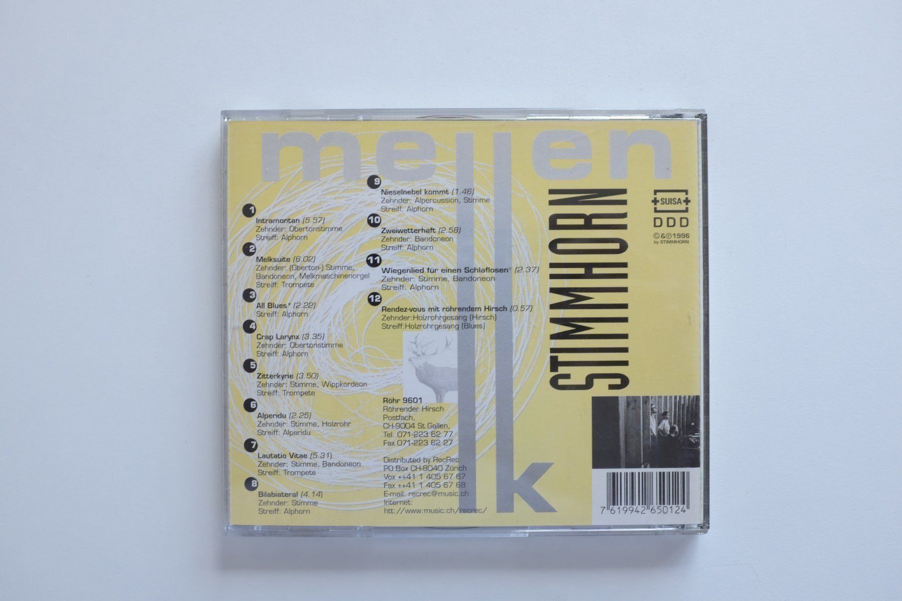 CDs: Stimmhorn - Melken – Gebraucht aus Basel von chu_d5w2 1
