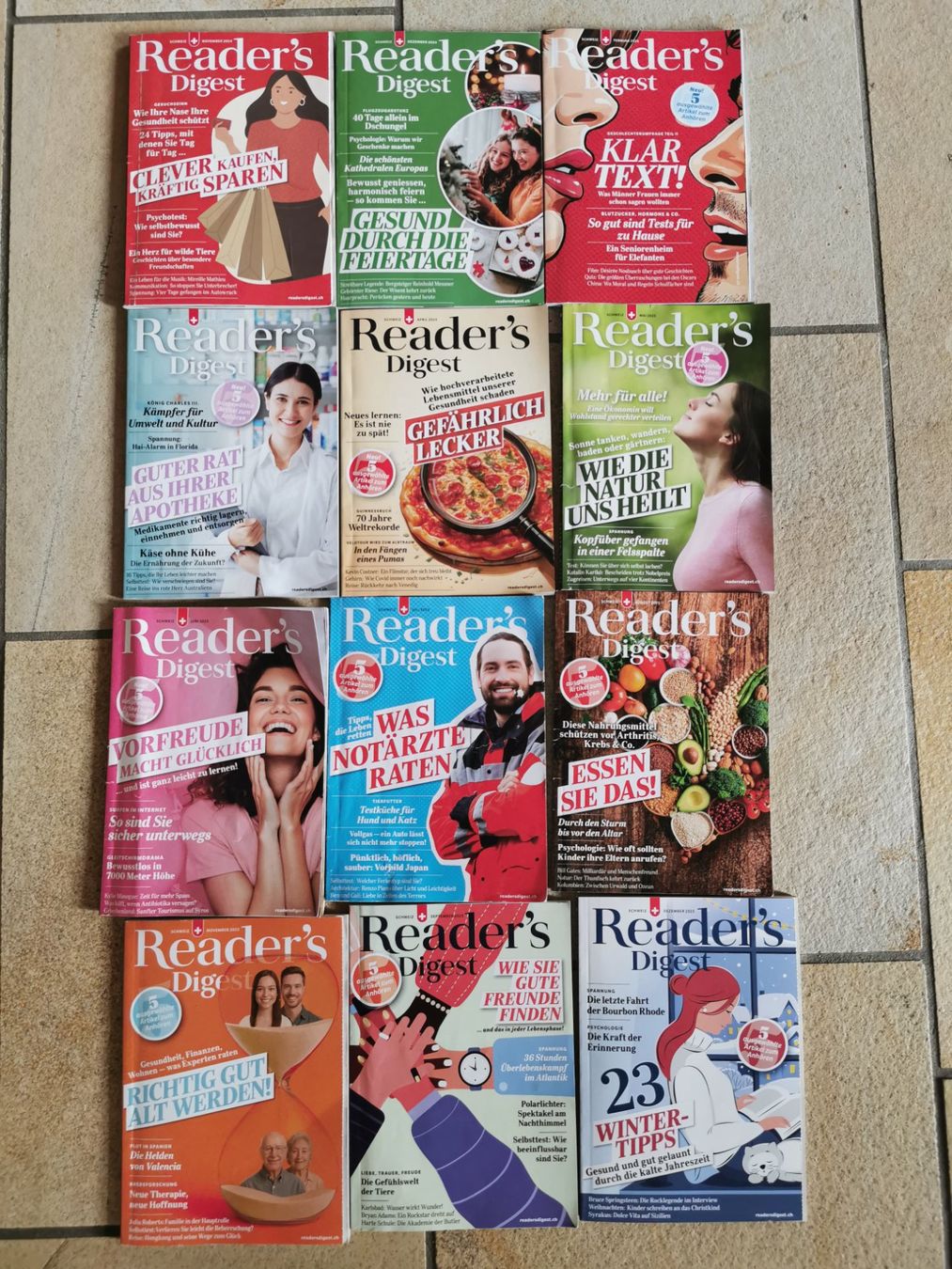 Zeitschriften & Magazine: 12 x Das Beste Reader's Digest – Neu (gemäss Beschreibung) aus Gebenstorf von Aturic