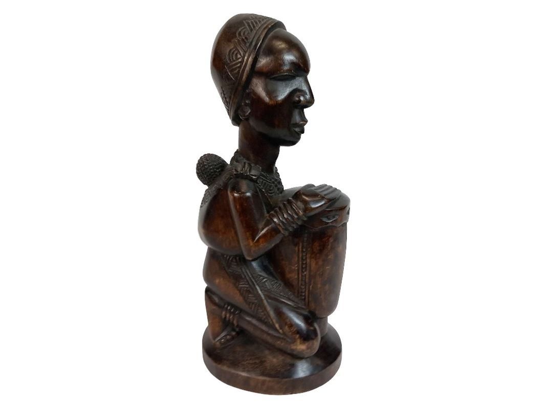 Sculture & Statue: Afrikanische Frau mit Kind – Usato da Hünenberg venduto da Restwert_Zug 1
