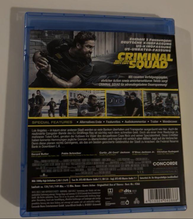Alle DVDs: Criminal Squad1 Blu-ray Disc Top Zustand ! – Gebraucht aus lupfig von maniacs666 2