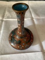 Vase antique chinois en émail cloisonné avec dragon