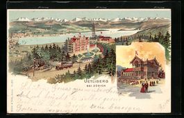 Litho Zürich, Ansichten vom Gasthaus Ue