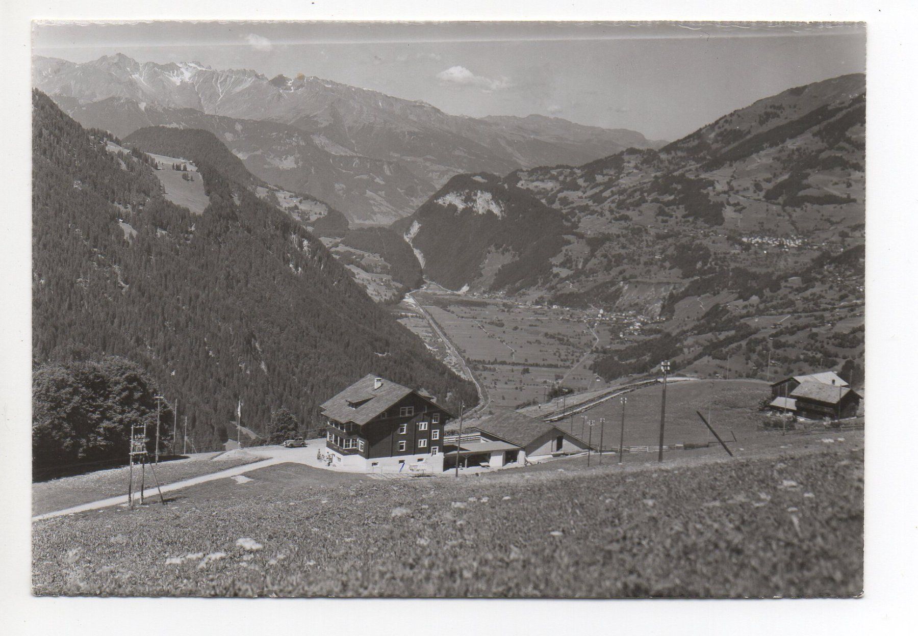 Cartoline postali: STELS ob Schiers, Hof de Planis – Usato da Jona venduto da philajona