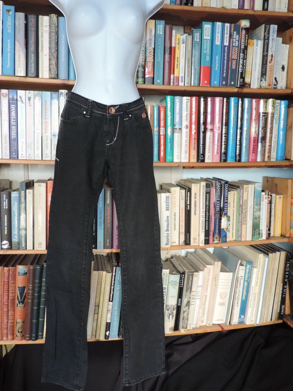 Jeans: jeans noir/gris Apple Bottom – Nuovo (secondo la descrizione) da Genève venduto da Axelle333 7